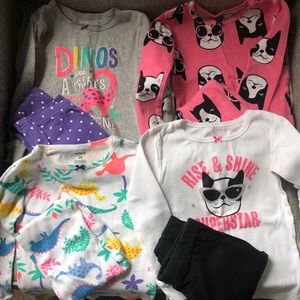 Carters 2T long sleeve PJs